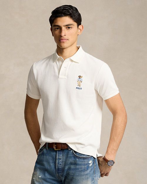 Custom Slim Fit Polo Bear Polo Shirt