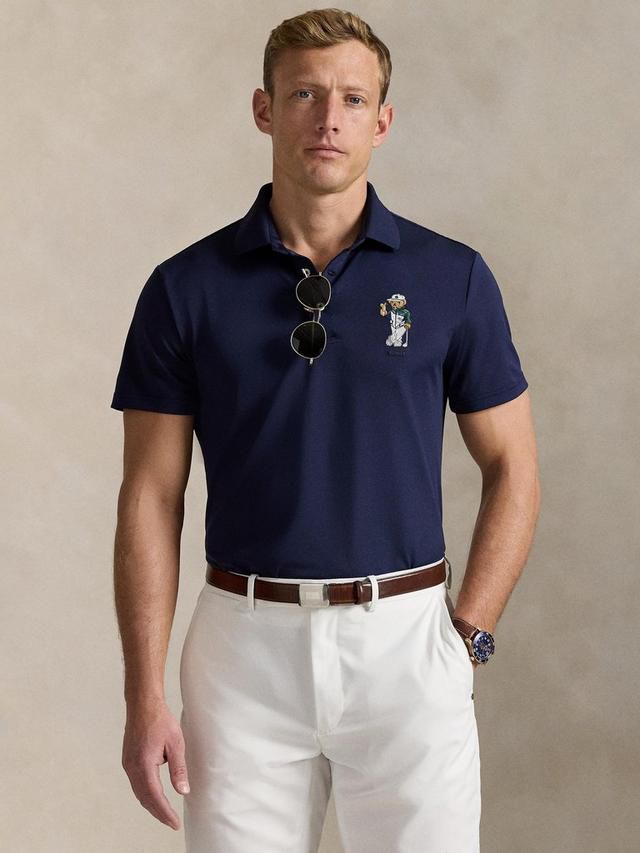 Tailored Fit Bear Performance Polo Shirt